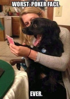poker face