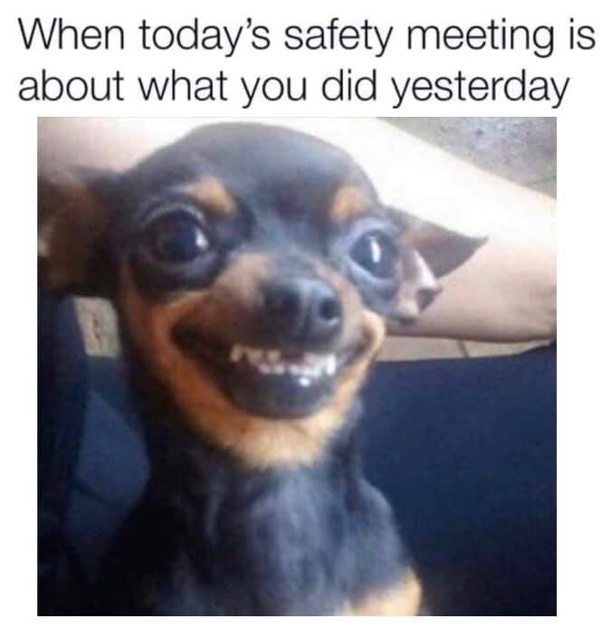 Safety meeting
